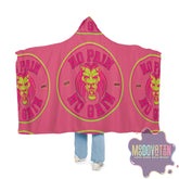 No Pain No Gain Snuggle Blanket - Watermelon Pink - MOODOVATION