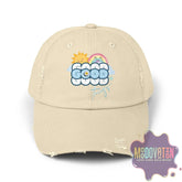 Good Things - Unisex Distressed Vintage Hat - MOODOVATION