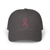 Breast Cancer Awareness Embroidered Ribbon Classic Dad Hat Moodovation