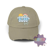 Good Things - Unisex Distressed Vintage Hat - MOODOVATION