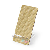 Golden Weave Flow Mobile Stand Moodovation