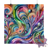 Celestial Crescendo Matte Poster - MOODOVATION