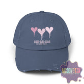 Compassion - Unisex Distressed Vintage Hat - MOODOVATION
