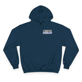 Intense Feelings Champion Unisex Hoodie - Navy Print Moodovation