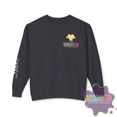 Good Vibes Bold Moves Personalized Unisex Lightweight Crewneck Sweatshirt - Brand Edition Moodovation