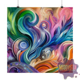 Ethereal Flow Matte Poster - MOODOVATION