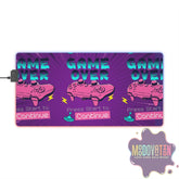 Game Over LED Gaming Mouse Pad - MOODOVATION