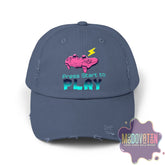 Game Over - Unisex Distressed Vintage Hat - MOODOVATION