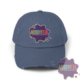 Good Vibes Bold Moves Splat - Unisex Distressed Vintage Hat - MOODOVATION