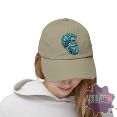 Marcus Aurelius Stoic - Unisex Distressed Vintage Hat - MOODOVATION