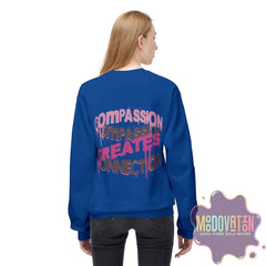 Self-Compassion Unisex Midweight Crewneck Sweatshirt - MOODOVATION