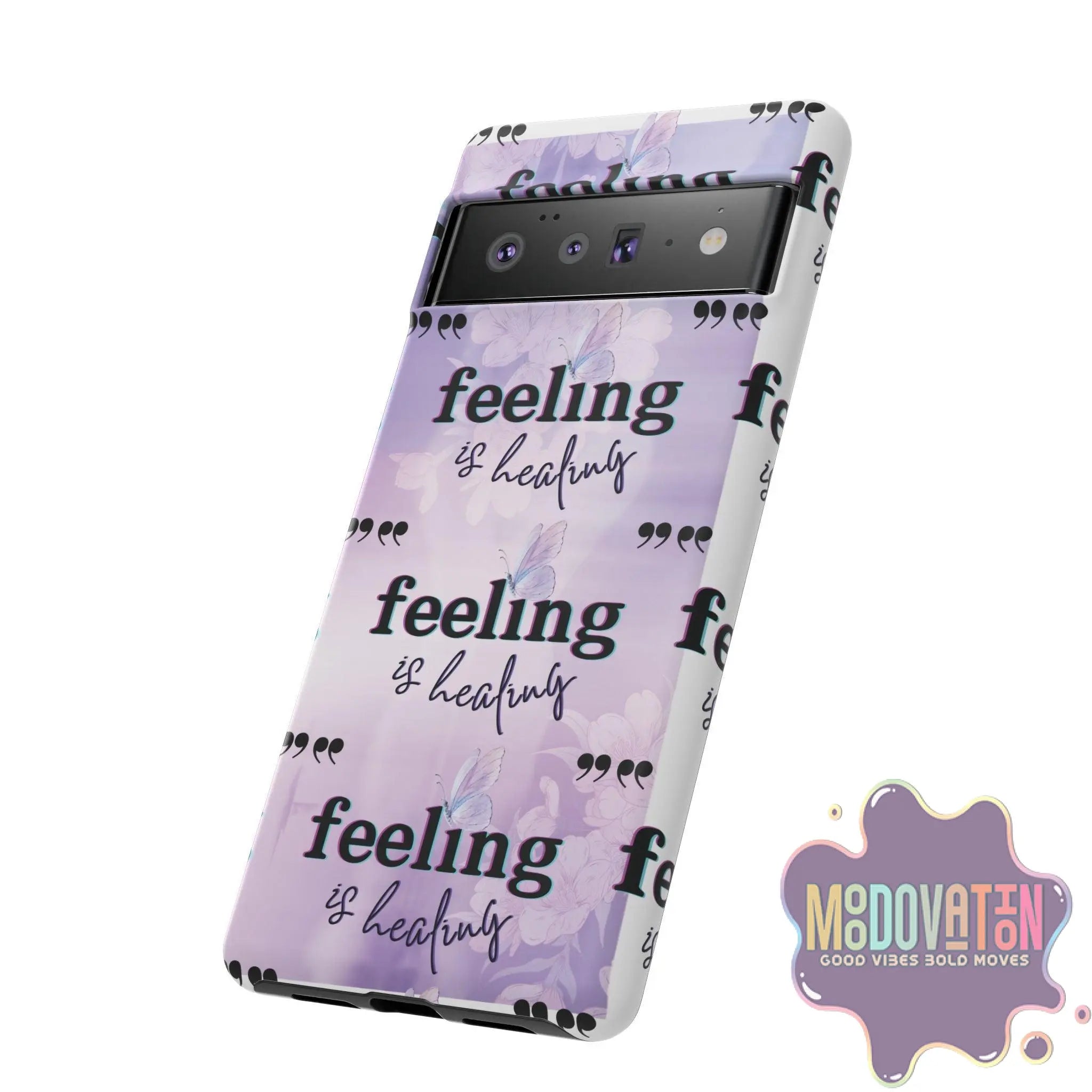 Feeling Is Healing Phone Case - Lilac - MOODOVATION