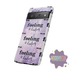 Feeling Is Healing Phone Case - Lilac - MOODOVATION