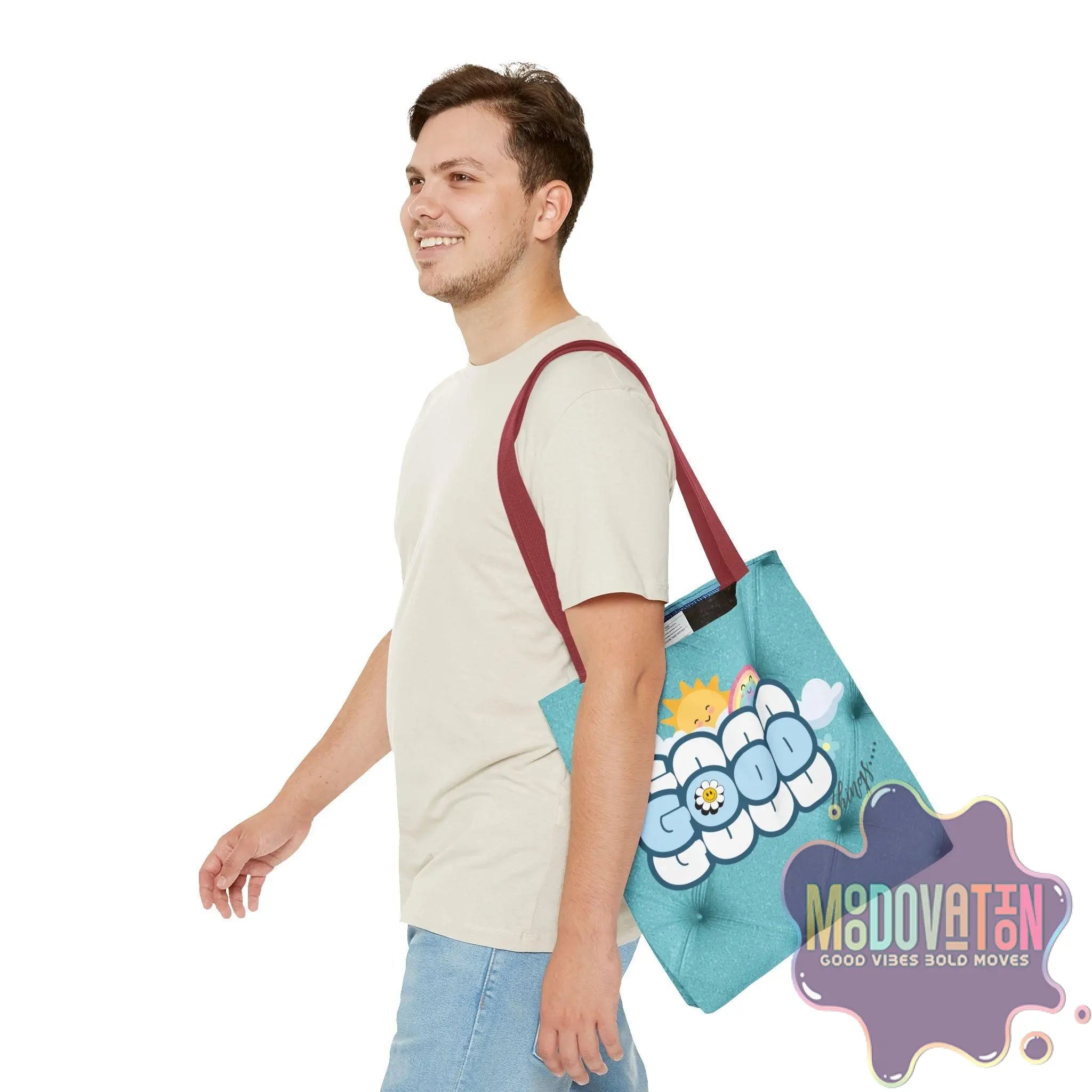 Good Things Tote Bag - Teal - MOODOVATION