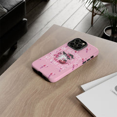 In October We Wear Pink Tough Phone Case – Breast Cancer Awareness