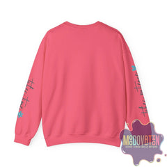 Good Things - Unisex Heavy Blend Crewneck Sweatshirt - Large Graphic Sleeve - MOODOVATION