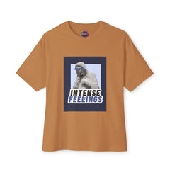 Intense Feelings – Navy Unisex Oversized Tee