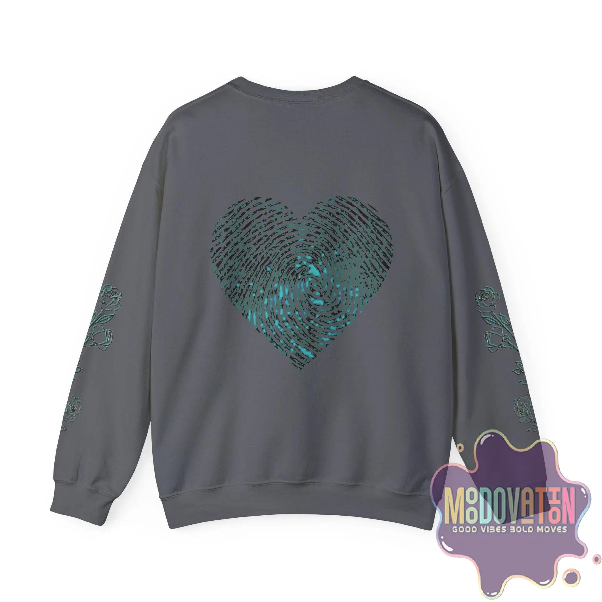 Feeling Is Healing Unisex Heavy Blend Crewneck Sweatshirt - MOODOVATION