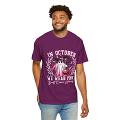 In October We Wear Pink – Breast Cancer Awareness Unisex T-Shirt