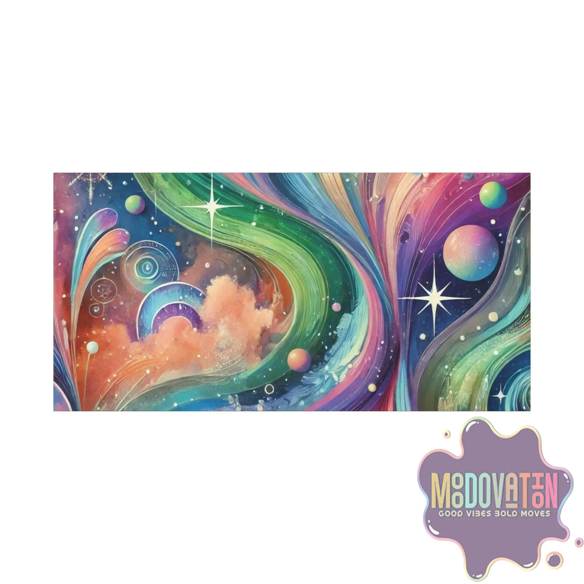 Cosmic Symphony Matte Canvas - MOODOVATION