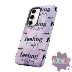 Feeling Is Healing Phone Case - Lilac - MOODOVATION