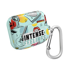 Intense Feelings - Cyan AirPod Case