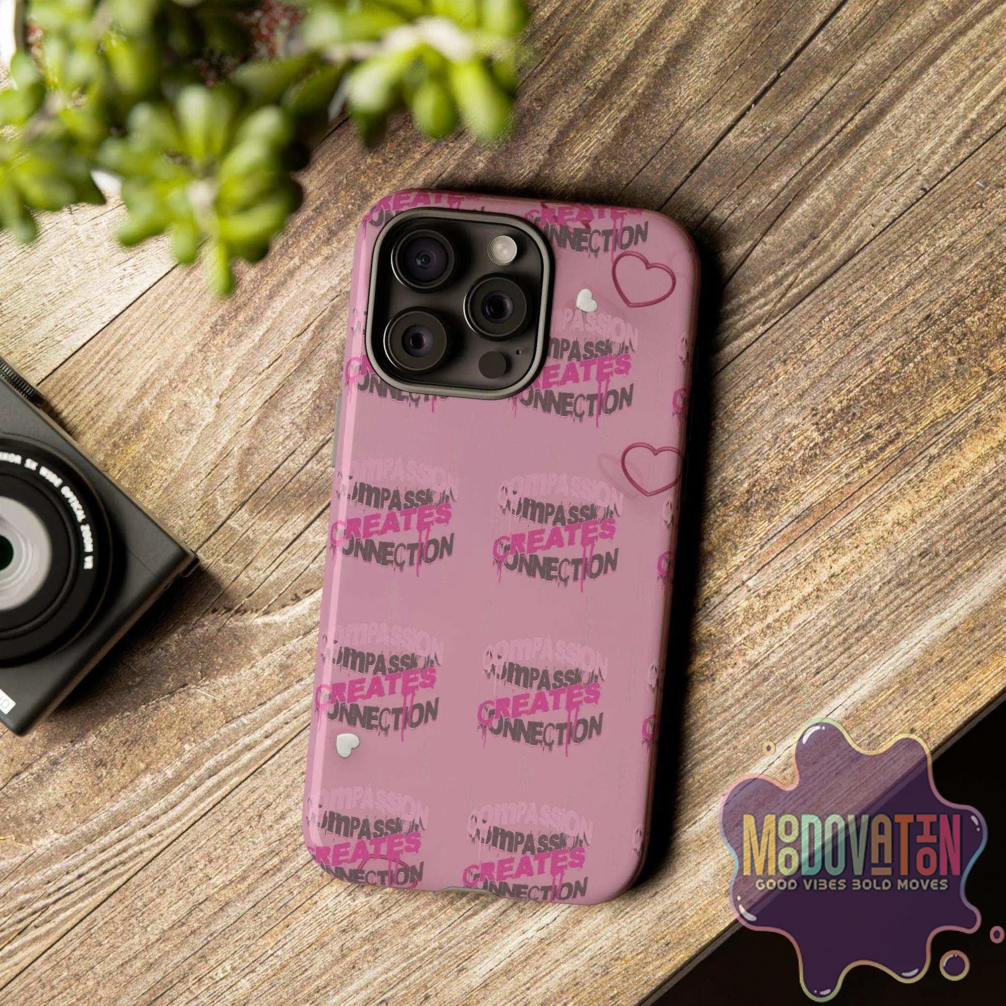 Compassion Creates Connection Phone Case - MOODOVATION