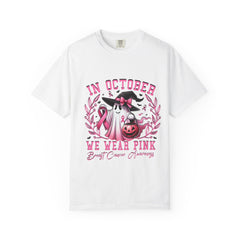 In October We Wear Pink – Breast Cancer Awareness Unisex T-Shirt