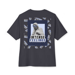 Intense Feelings – Navy Unisex Oversized Tee