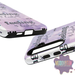 Feeling Is Healing Phone Case - Lilac - MOODOVATION