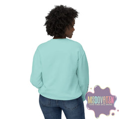 Good Vibes Bold Moves Personalized Unisex Lightweight Crewneck Sweatshirt - Brand Edition Moodovation