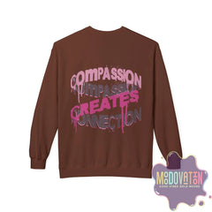 Self-Compassion Unisex Midweight Crewneck Sweatshirt - MOODOVATION