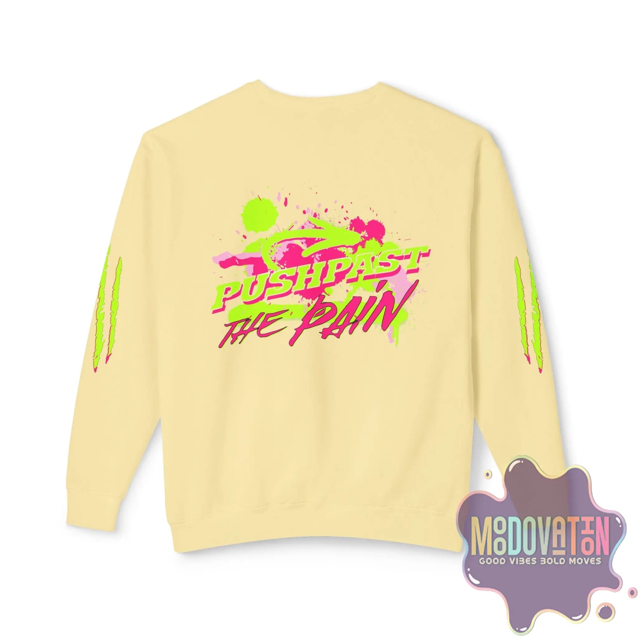 No Pain No Gain Unisex Lightweight Crewneck Sweatshirt - Spring Edition Moodovation