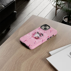 In October We Wear Pink Tough Phone Case – Breast Cancer Awareness