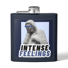 Intense Feelings Stainless Steel Flask - 6oz