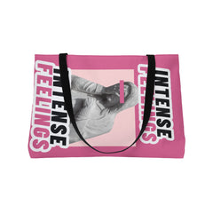 Intense Feelings Weekender Tote Bag - Pink Print