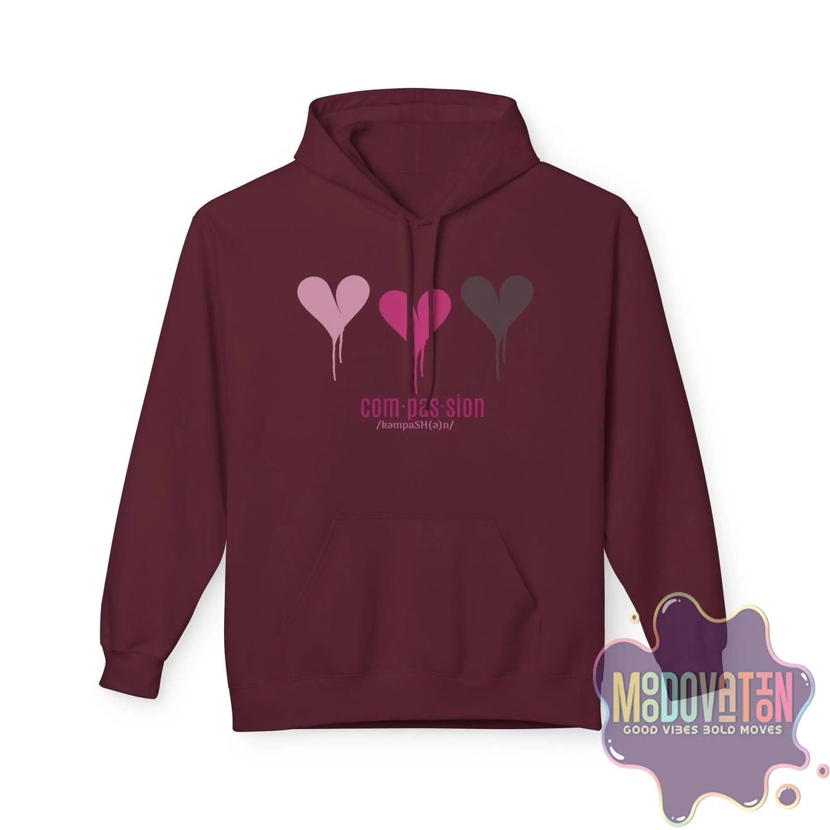 Compassion Unisex Midweight Hoodie - MOODOVATION
