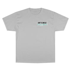 Intense Feelings - Cyan Print Unisex Champion T-Shirt