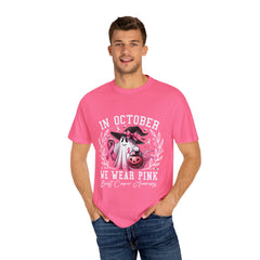 In October We Wear Pink – Breast Cancer Awareness Unisex T-Shirt