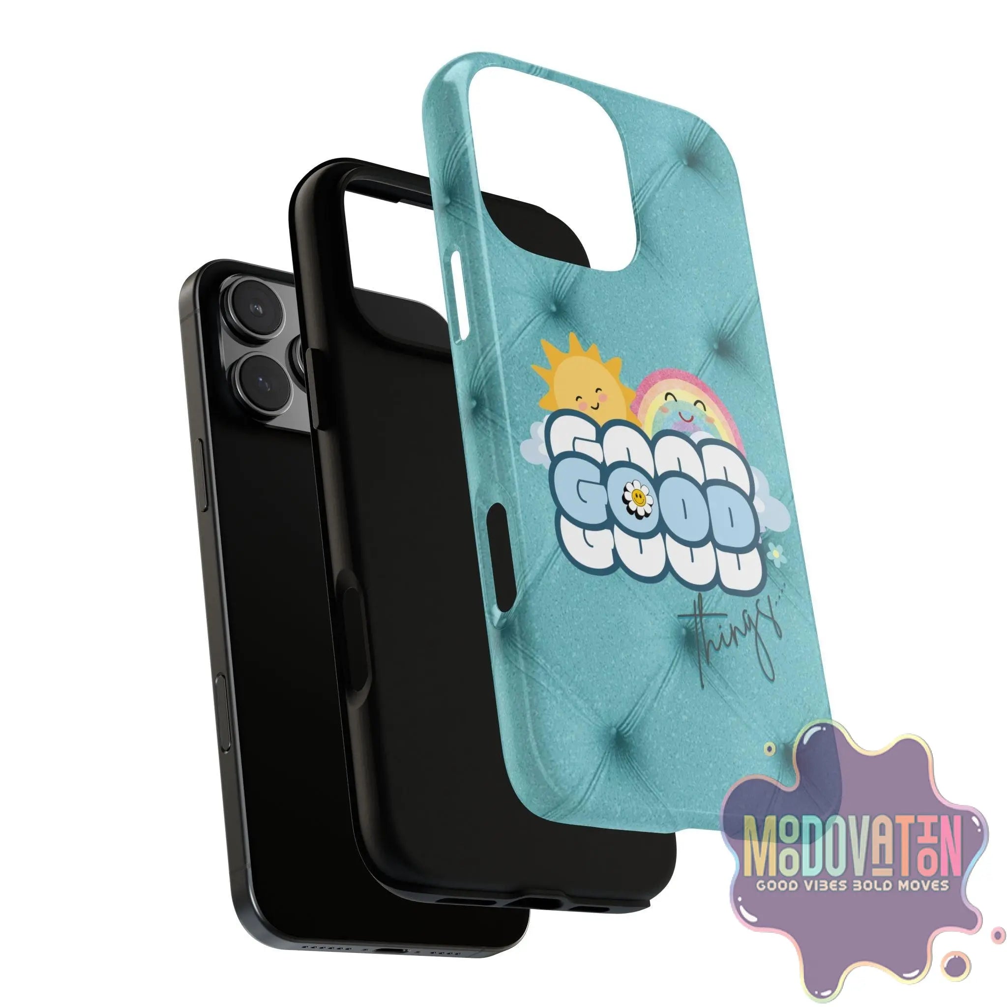 Good Things Phone Case - Teal - MOODOVATION