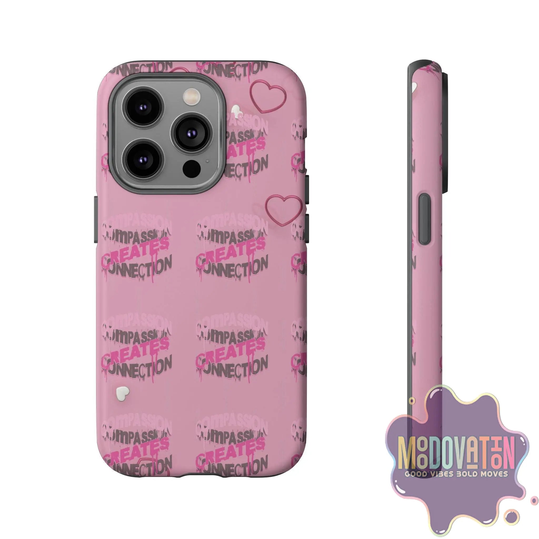 Compassion Creates Connection Phone Case - MOODOVATION