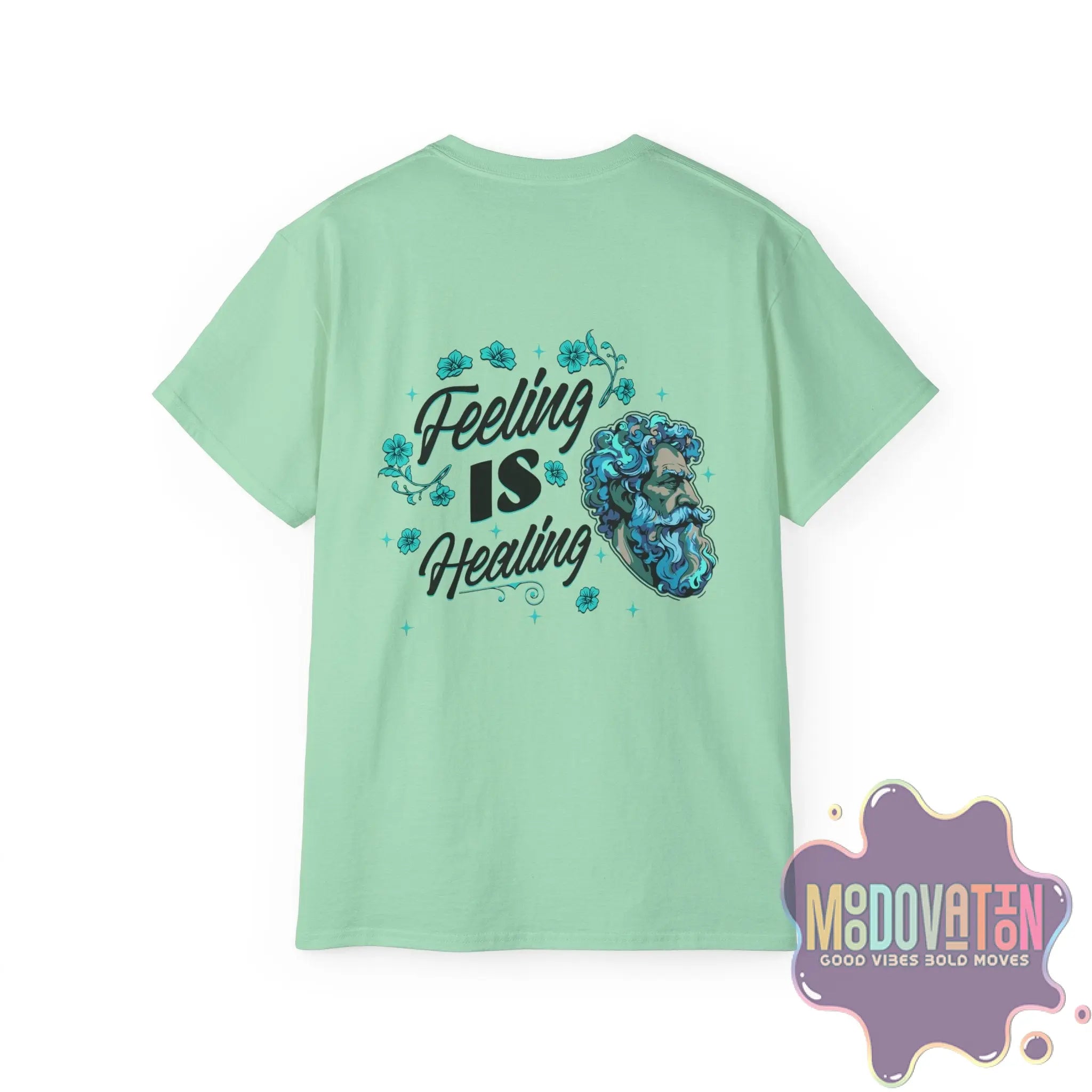 Feeling is Healing Stoicism - Unisex Ultra Cotton T-Shirt - MOODOVATION
