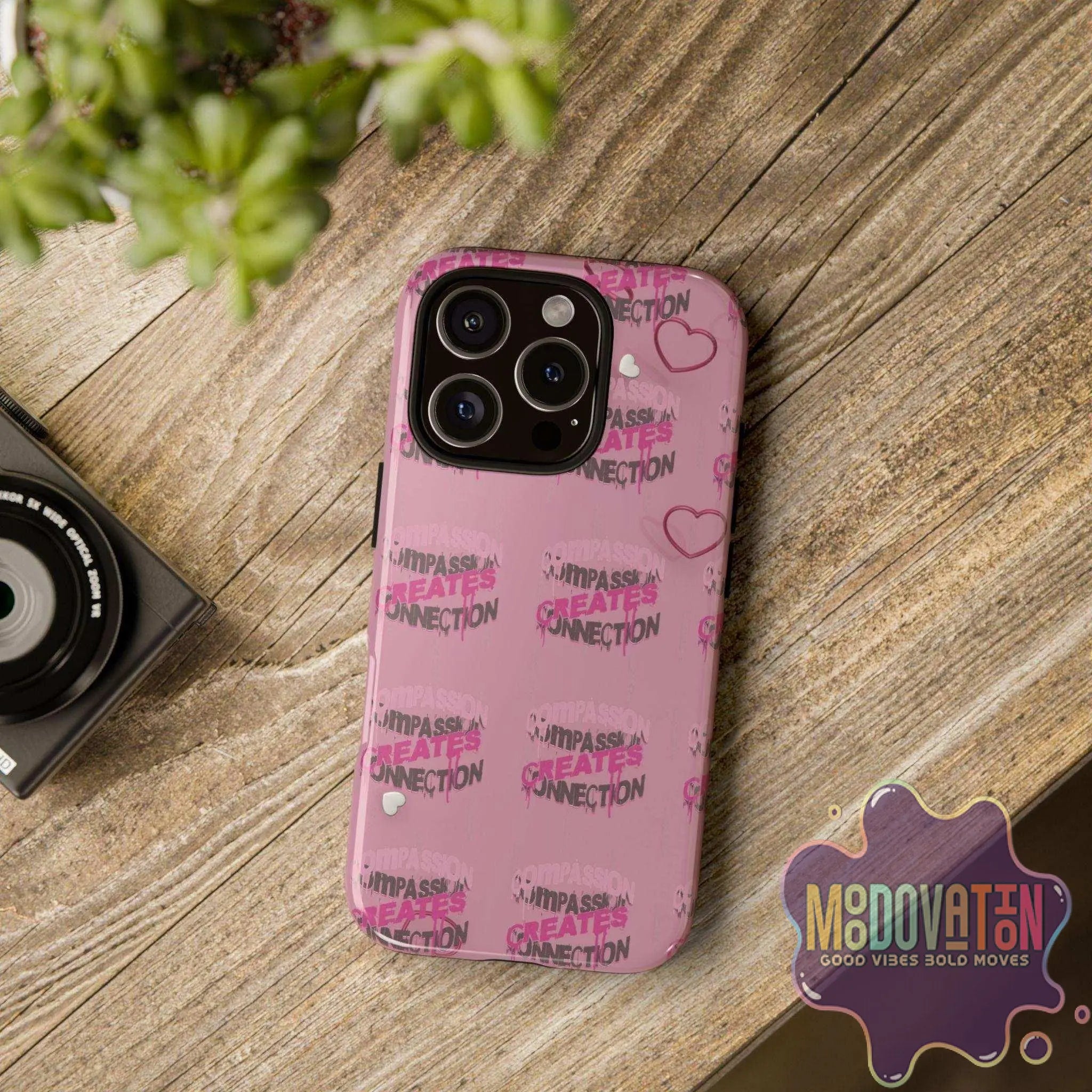 Compassion Creates Connection Phone Case - MOODOVATION