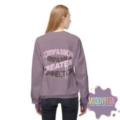 Self-Compassion Unisex Midweight Crewneck Sweatshirt - MOODOVATION