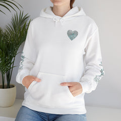 Feeling Is Healing - Unisex Statement Sleeve Hoodie