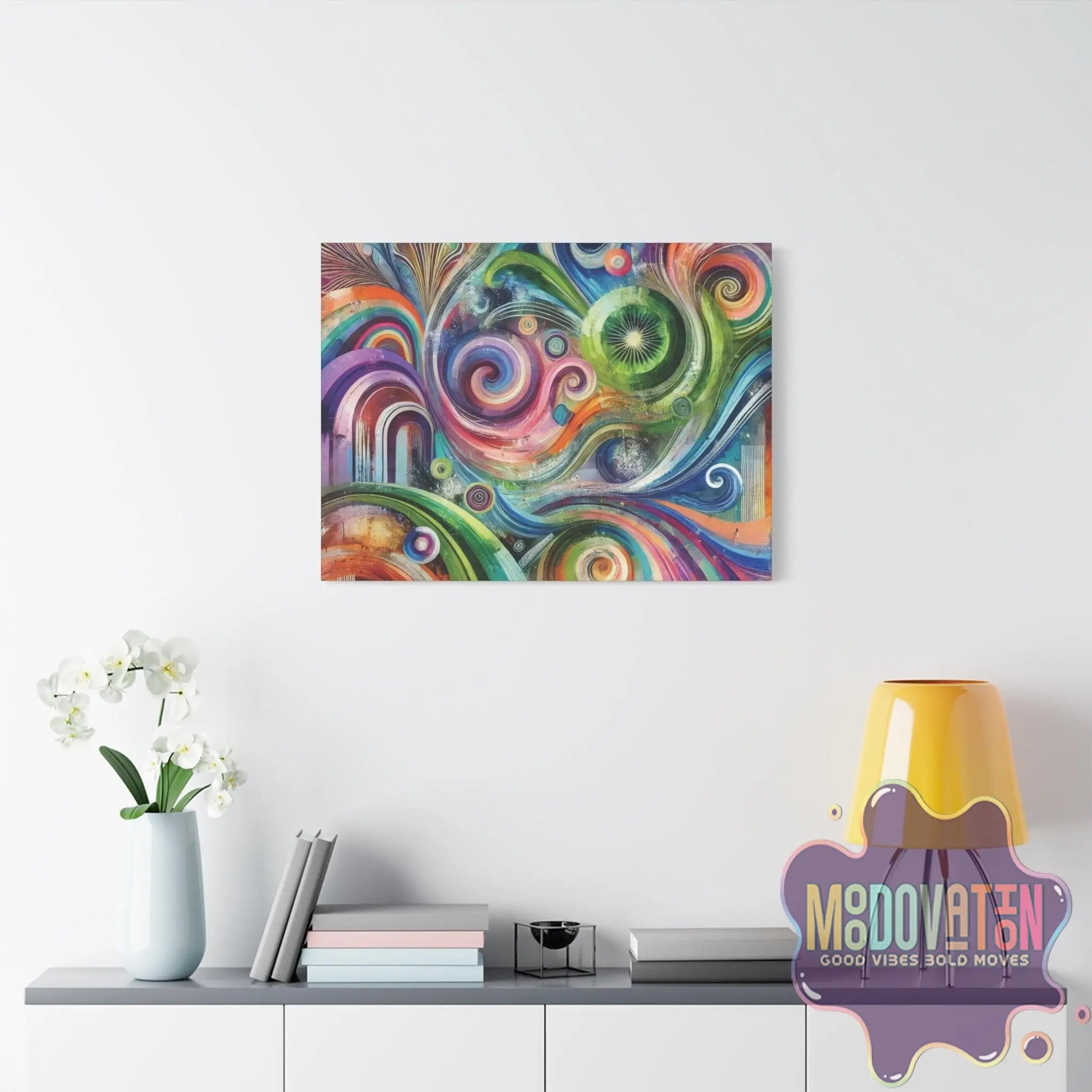 Galactic Radiance Matte Canvas - MOODOVATION