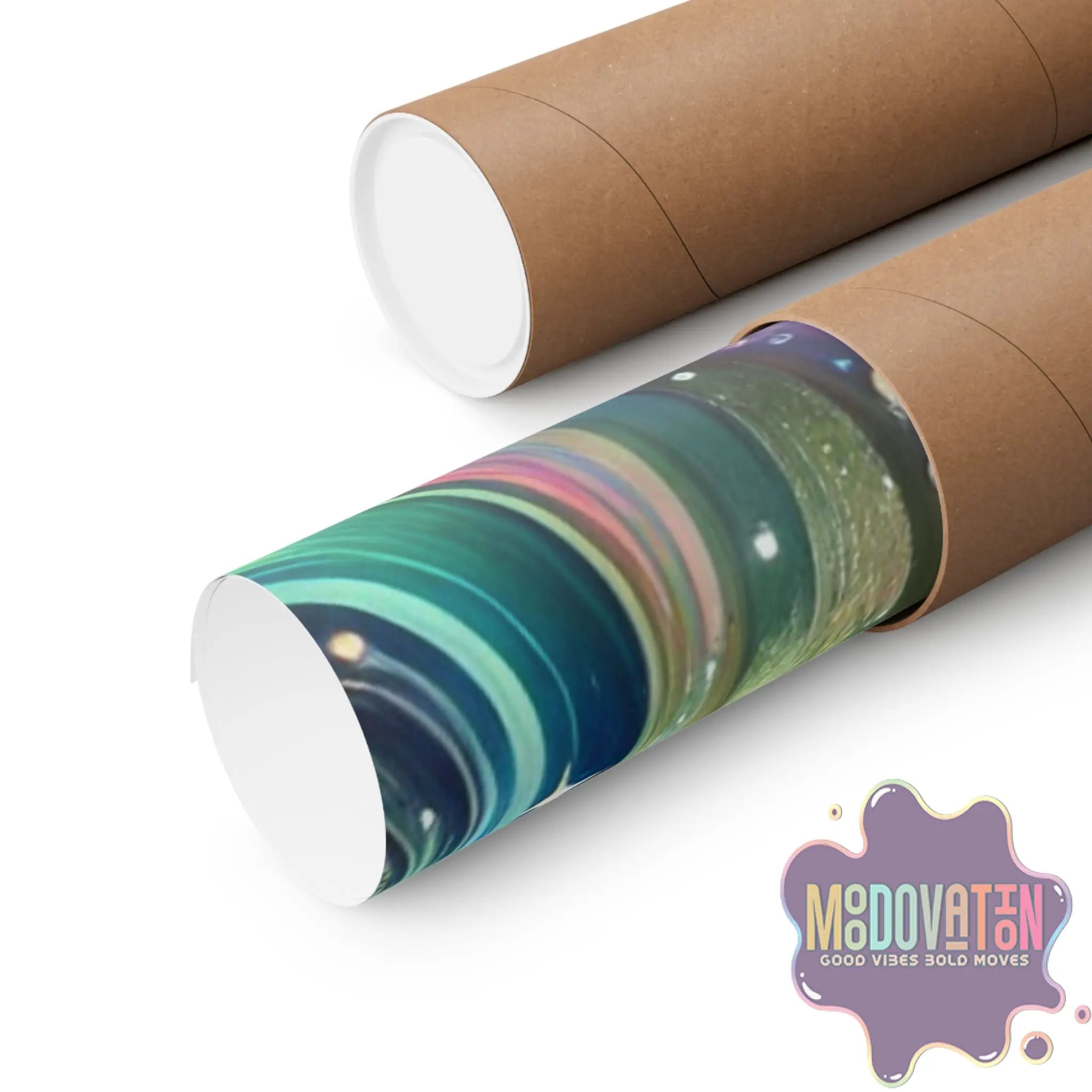 Ethereal Flow Matte Poster - MOODOVATION