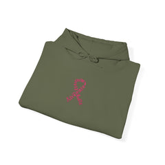 Pink Ribbon Awareness Hoodie, Unisex Sweatshirt for Fundraising, Breast Cancer Awareness Month, Inspirational Gift, Cozy Jumpsuit