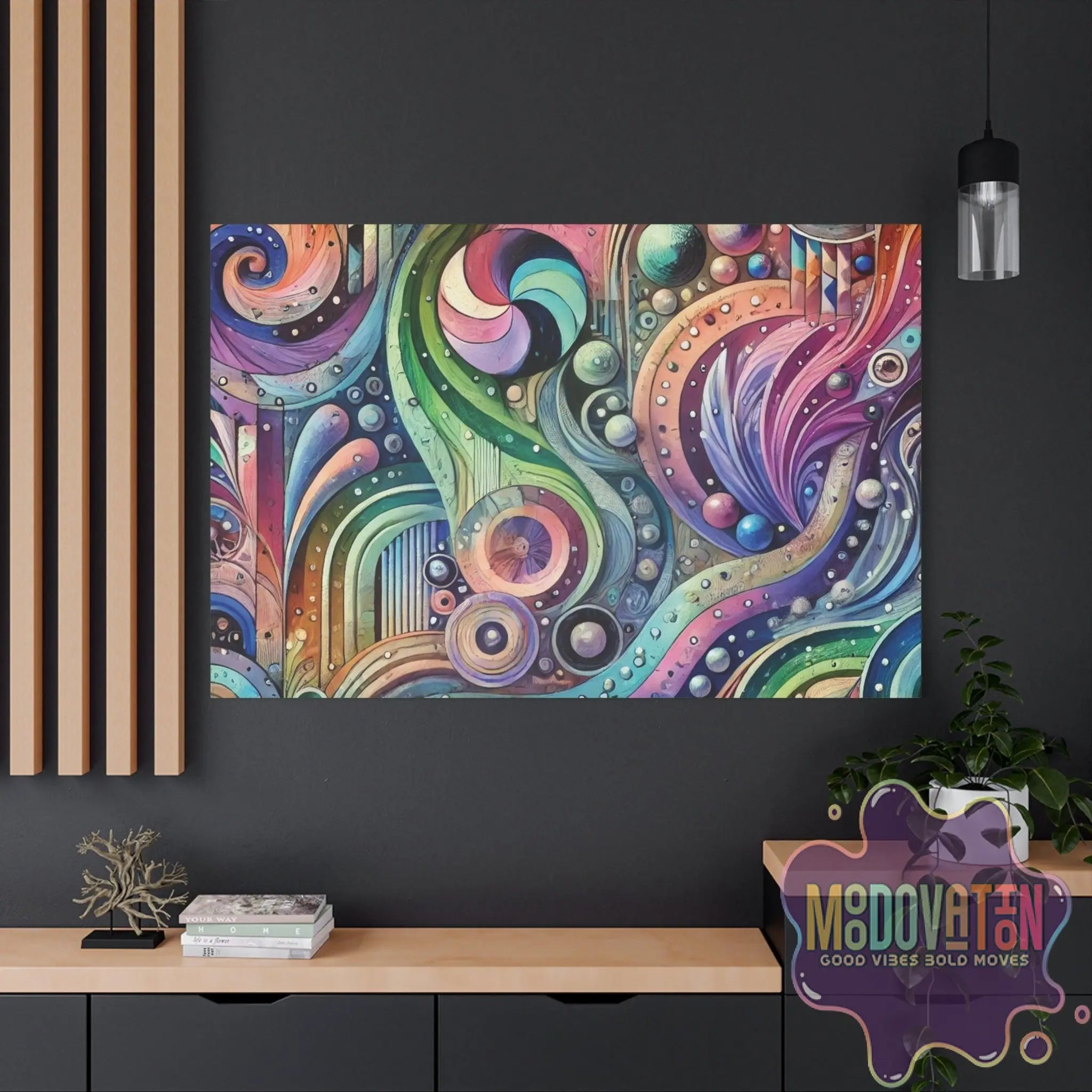 Astral Rhapsody Matte Canvas - MOODOVATION