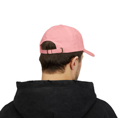 Breast Cancer Awareness Embroidered Ribbon Classic Dad Hat